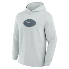 New York Jets Elements Blaze Tri-Blend Long Sleeve Hoodie T-Shirt - Gray for sale