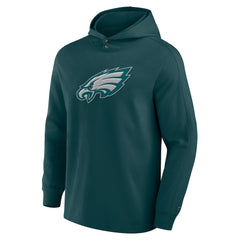 Philadelphia Eagles Elements Blaze Tri-Blend Long Sleeve Hoodie T-Shirt - Midnight Green cheap