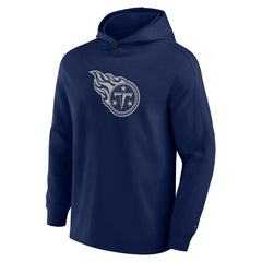 Tennessee Titans Elements Blaze Tri-Blend Long Sleeve Hoodie T-Shirt - Navy cheap