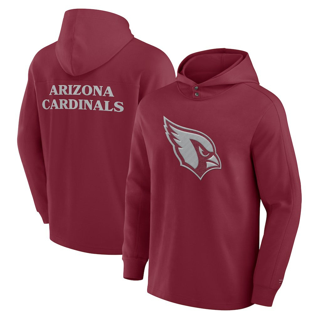 Arizona Cardinals Elements Blaze Tri-Blend Long Sleeve Hoodie T-Shirt - Cardinal on sale