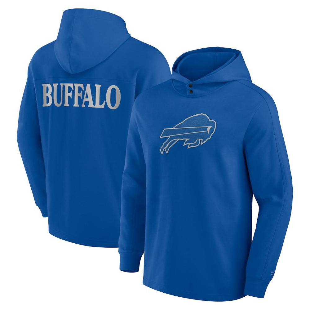 Buffalo Bills Elements Blaze Tri-Blend Long Sleeve Hoodie T-Shirt - Royal cheap