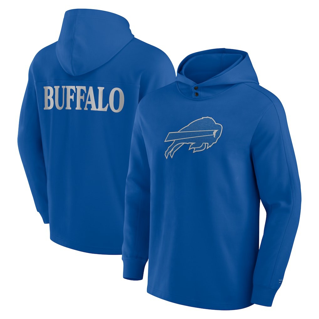 Buffalo Bills Elements Blaze Tri-Blend Long Sleeve Hoodie T-Shirt - Royal cheap