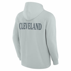 Cleveland Browns Elements Blaze Tri-Blend Long Sleeve Hoodie T-Shirt - Gray sale