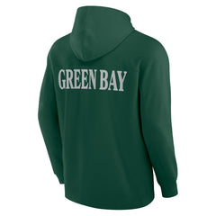 Green Bay Packers Elements Blaze Tri-Blend Long Sleeve Hoodie T-Shirt - Green discount