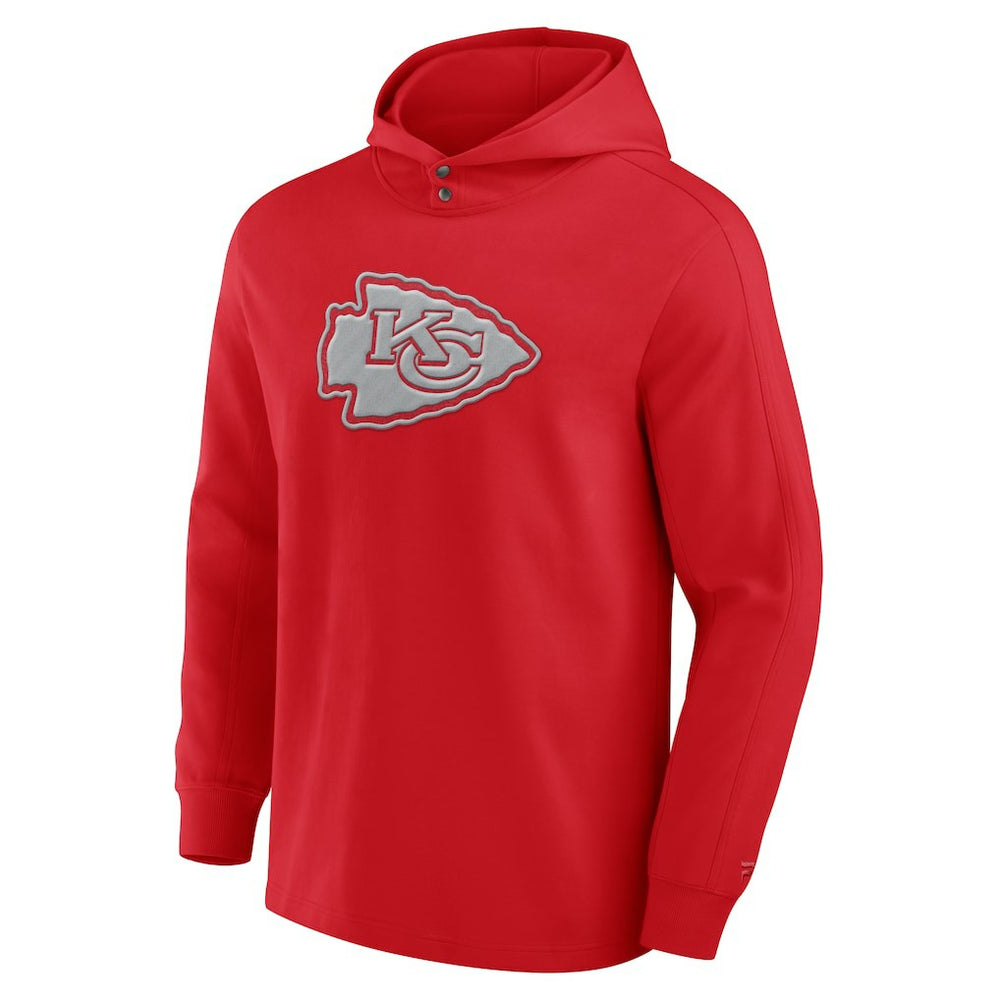 Kansas City Chiefs Elements Blaze Tri-Blend Long Sleeve Hoodie T-Shirt - Red online