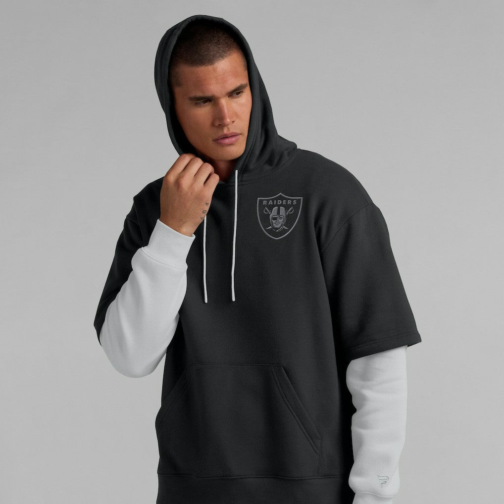 Las Vegas Raiders Unisex Sleek Elements Pullover Hoodie - Black cheap