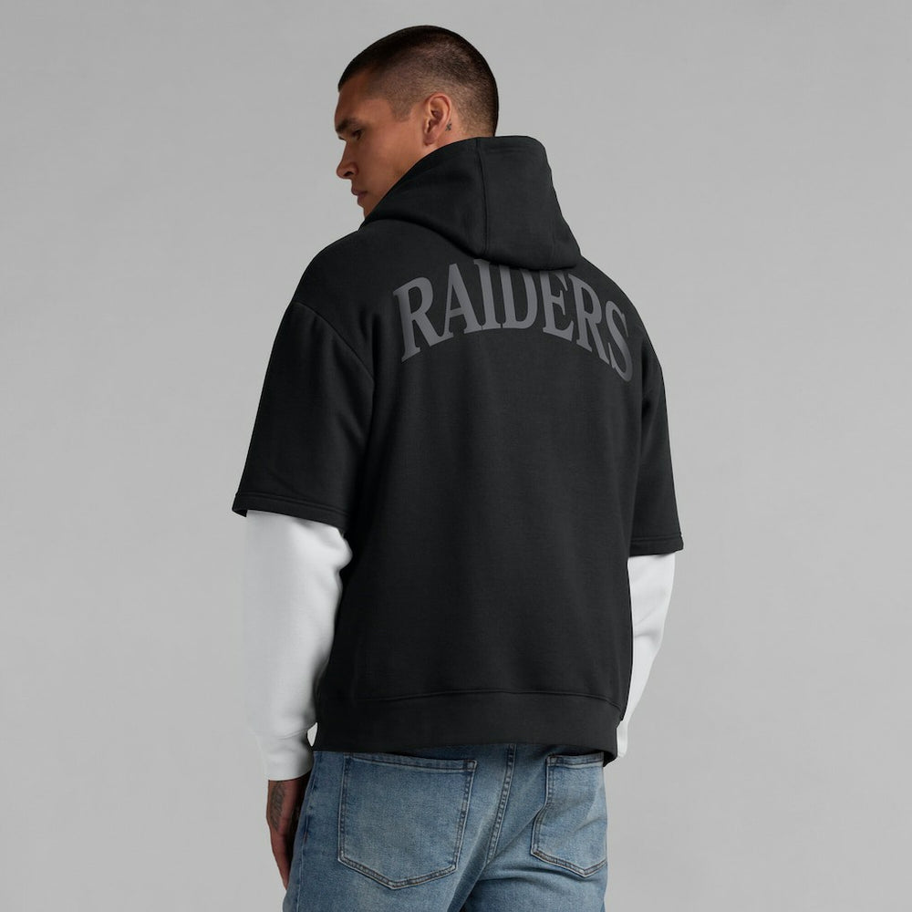 Las Vegas Raiders Unisex Sleek Elements Pullover Hoodie - Black cheap