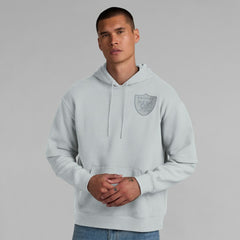 Las Vegas Raiders Unisex Sleek Elements Pullover Hoodie - Gray sale