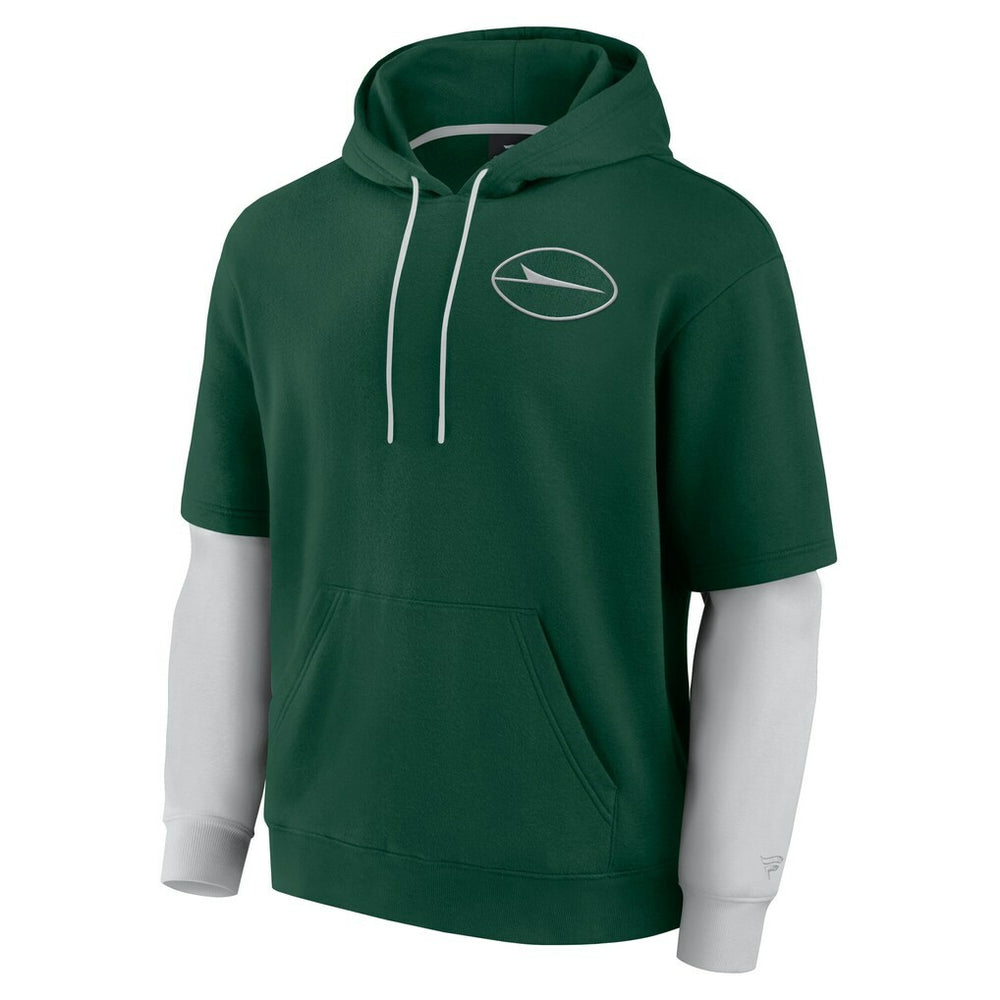 New York Jets Unisex Sleek Elements Pullover Hoodie - Green discount