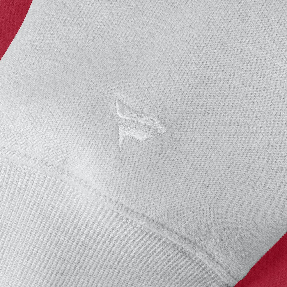 San Francisco 49ers Unisex Sleek Elements Pullover Hoodie - Scarlet on sale