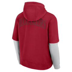 Tampa Bay Buccaneers Unisex Sleek Elements Pullover Hoodie - Red online