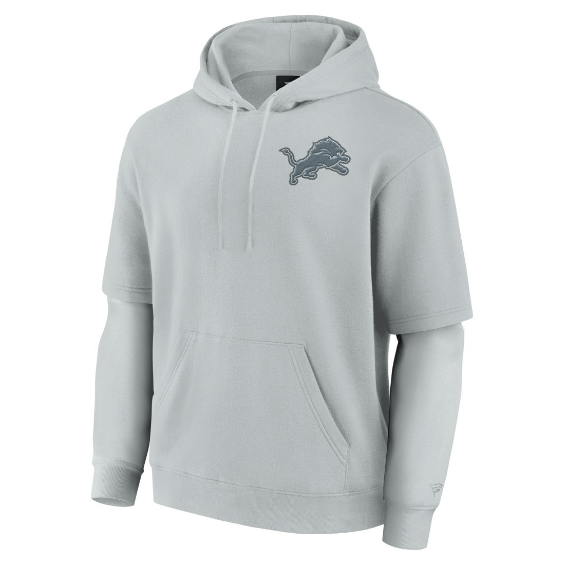 Detroit Lions Unisex Sleek Elements Pullover Hoodie - Gray sale