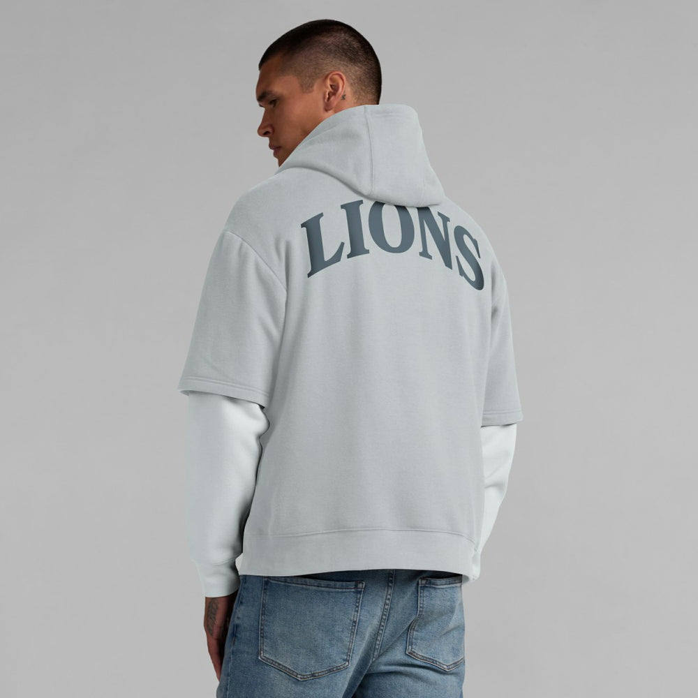 Detroit Lions Unisex Sleek Elements Pullover Hoodie - Gray sale
