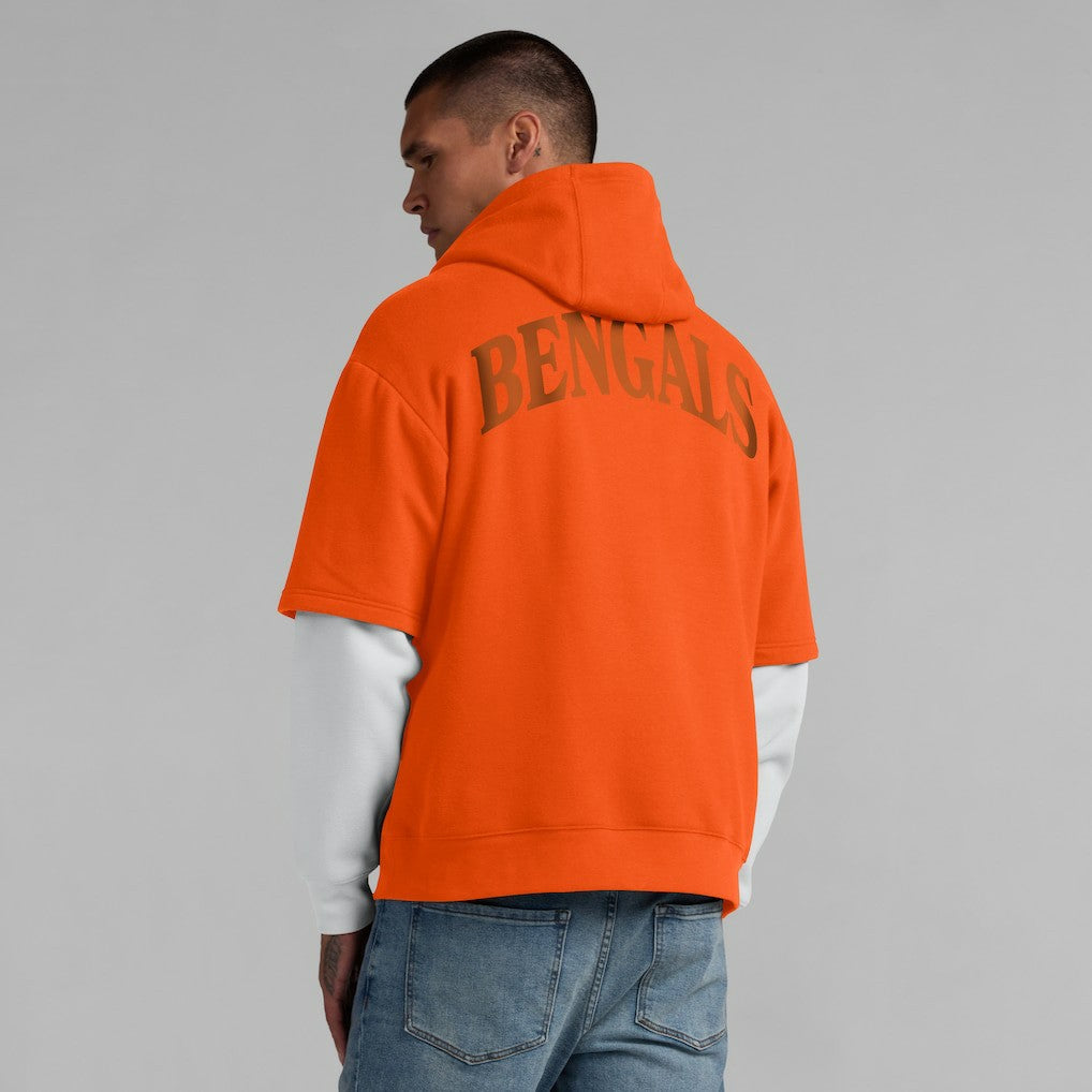 Cincinnati Bengals Unisex Sleek Elements Pullover Hoodie - Orange sale
