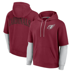 Arizona Cardinals Unisex Sleek Elements Pullover Hoodie - Cardinal online