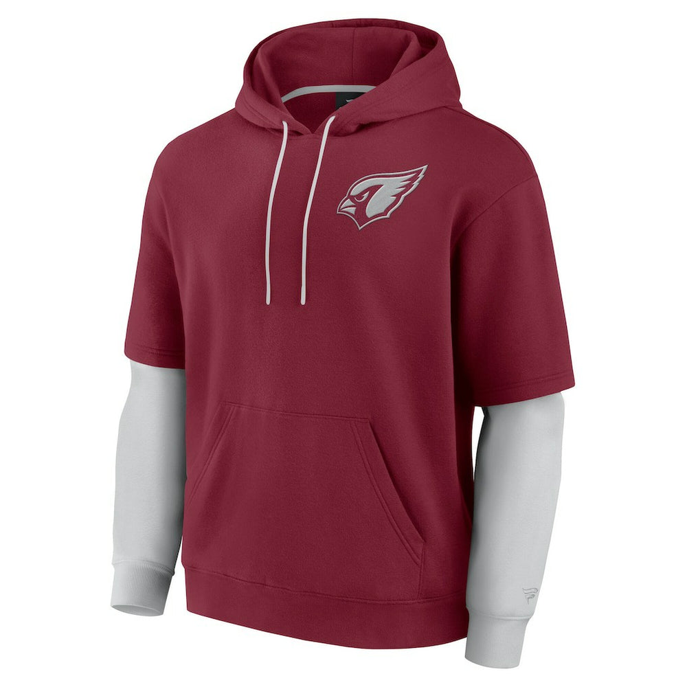 Arizona Cardinals Unisex Sleek Elements Pullover Hoodie - Cardinal online