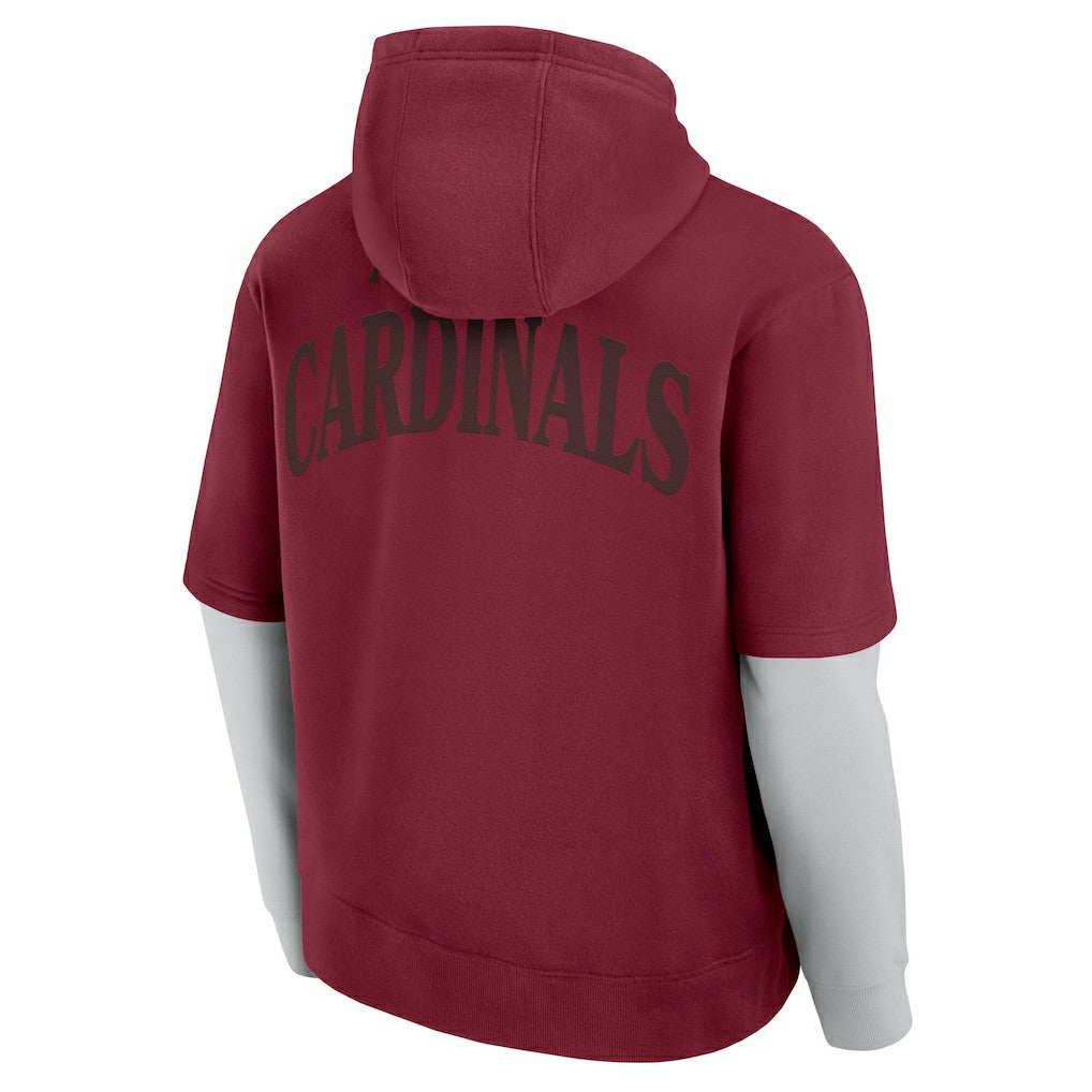 Arizona Cardinals Unisex Sleek Elements Pullover Hoodie - Cardinal online