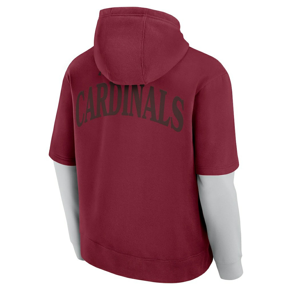 Arizona Cardinals Unisex Sleek Elements Pullover Hoodie - Cardinal online