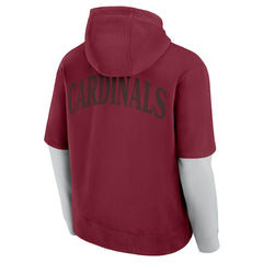 Arizona Cardinals Unisex Sleek Elements Pullover Hoodie - Cardinal online