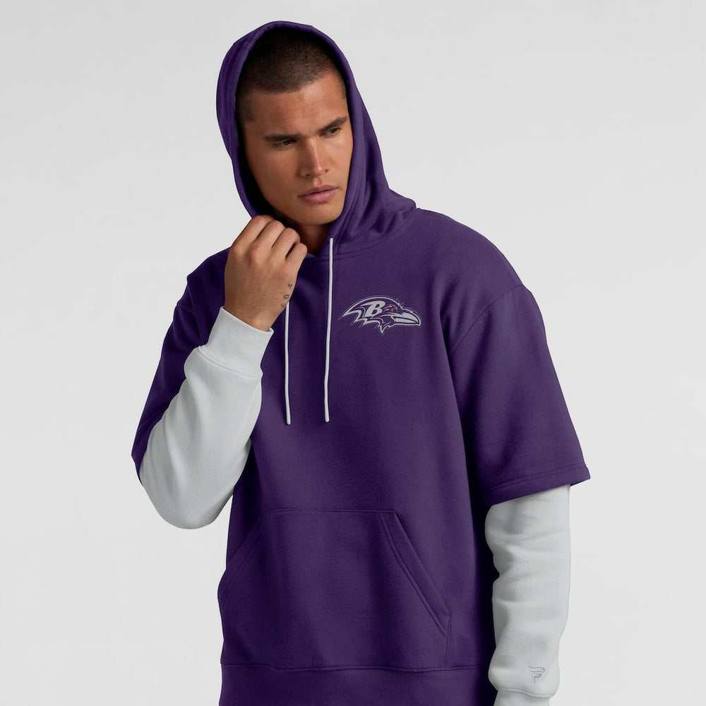Baltimore Ravens Unisex Sleek Elements Pullover Hoodie - Purple online