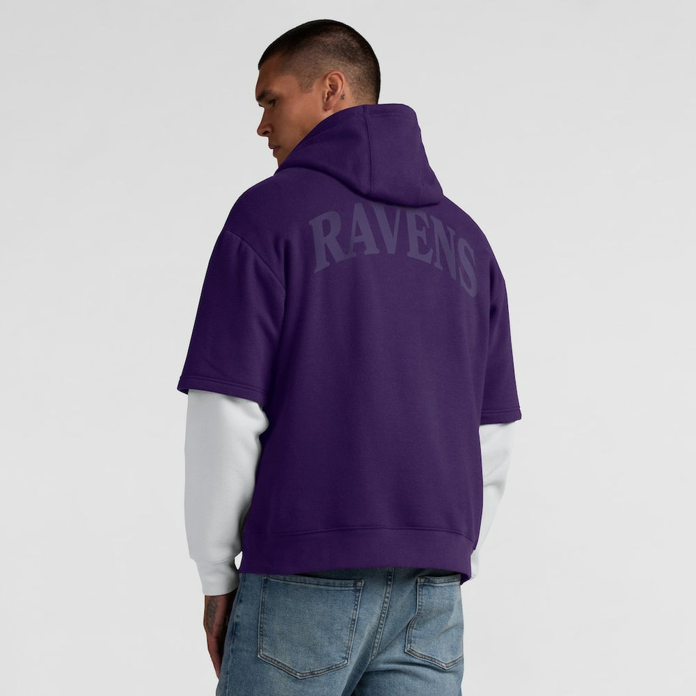 Baltimore Ravens Unisex Sleek Elements Pullover Hoodie - Purple online