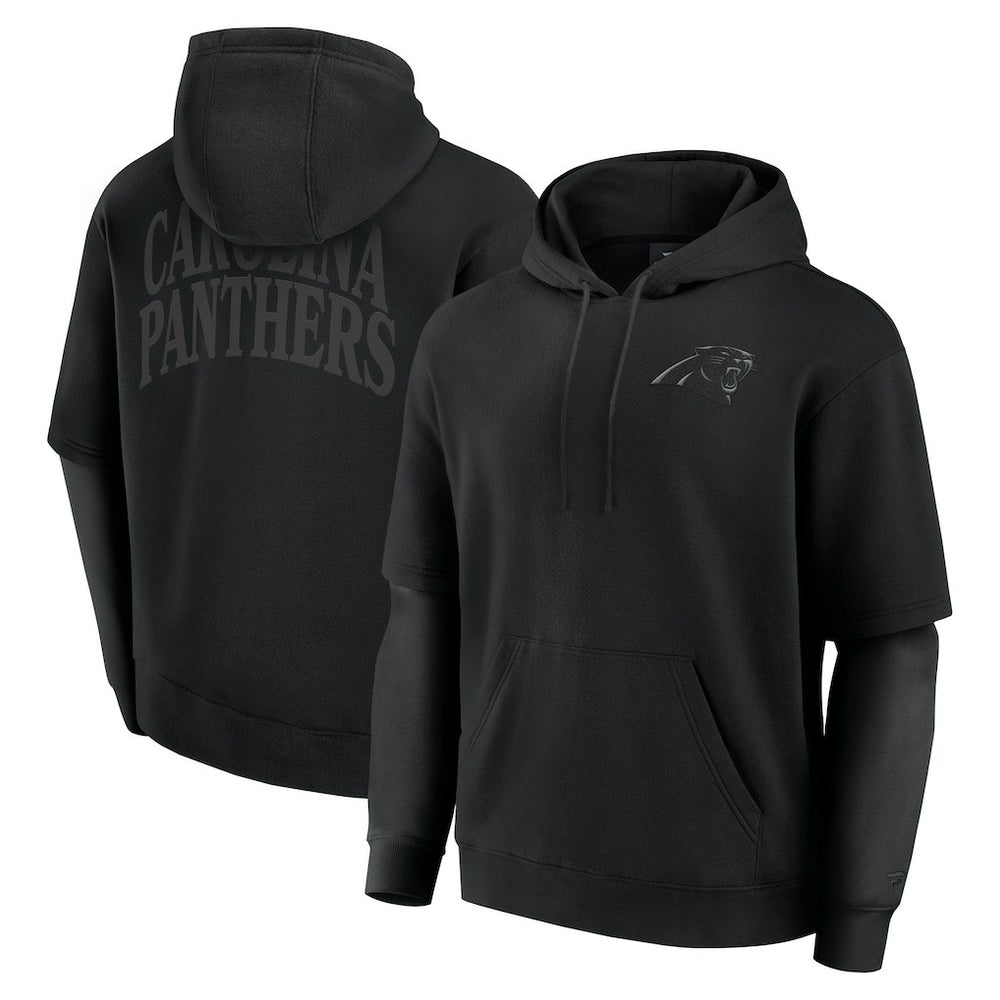 Carolina Panthers Unisex Sleek Elements Pullover Hoodie - Black online