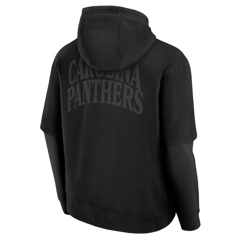 Carolina Panthers Unisex Sleek Elements Pullover Hoodie - Black online