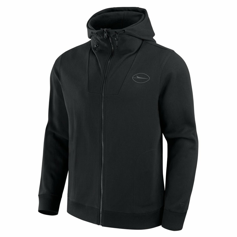 New York Jets Unisex Front Office Full-Zip Hoodie - Black for sale