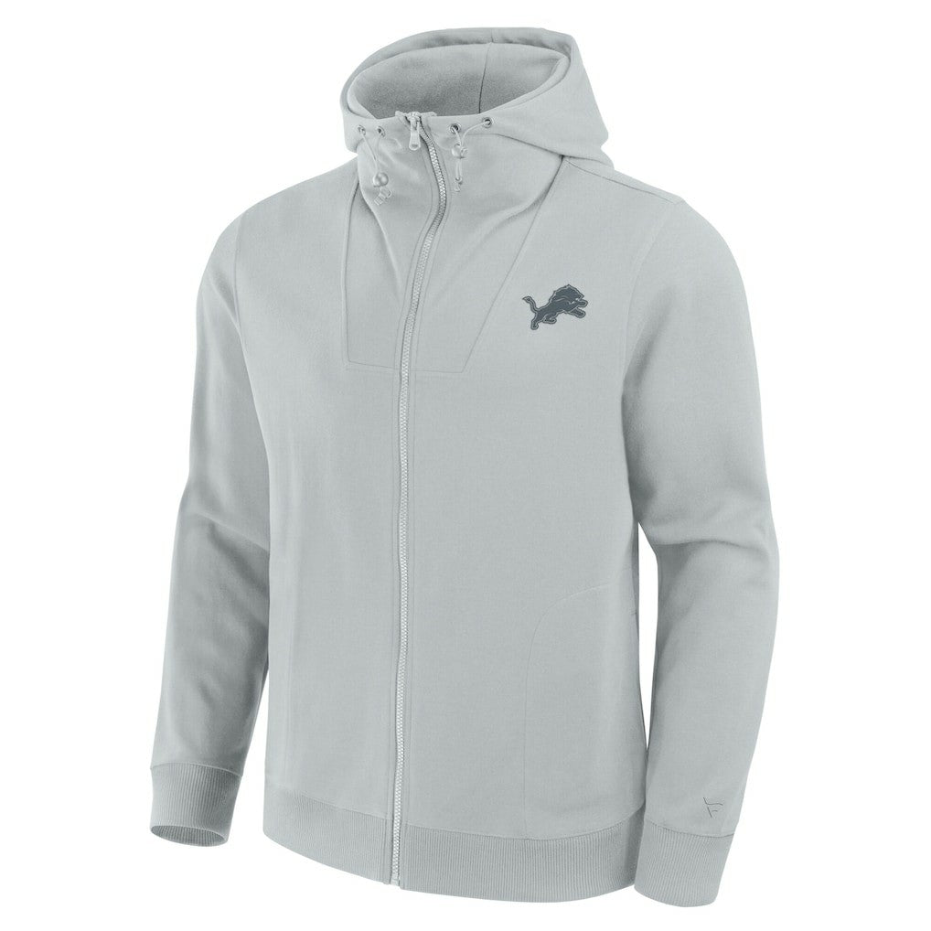 Detroit Lions Unisex Front Office Full-Zip Hoodie - Gray cheap