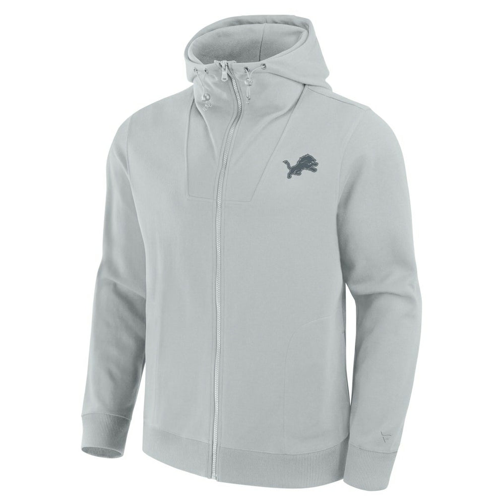Detroit Lions Unisex Front Office Full-Zip Hoodie - Gray cheap