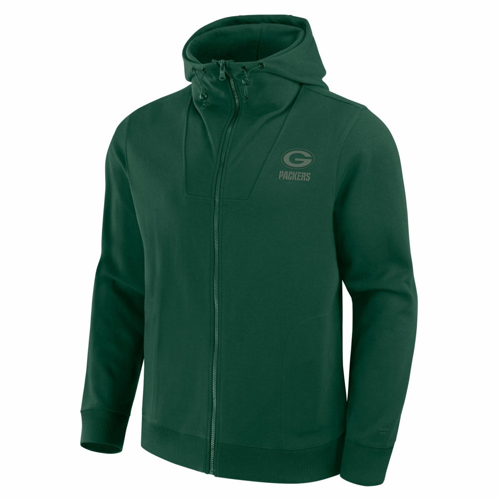 Green Bay Packers Unisex Front Office Full-Zip Hoodie - Green on sale