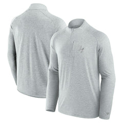 Minnesota Vikings Unisex Front Office Performance Primary Quarter-Zip Jacket - Gray sale