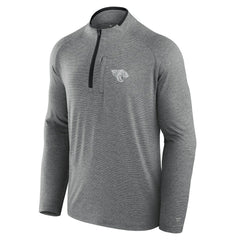 Jacksonville Jaguars Unisex Front Office Performance Primary Quarter-Zip Jacket - Charcoal online