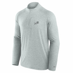 Detroit Lions Unisex Front Office Performance Primary Quarter-Zip Jacket - Gray on sale