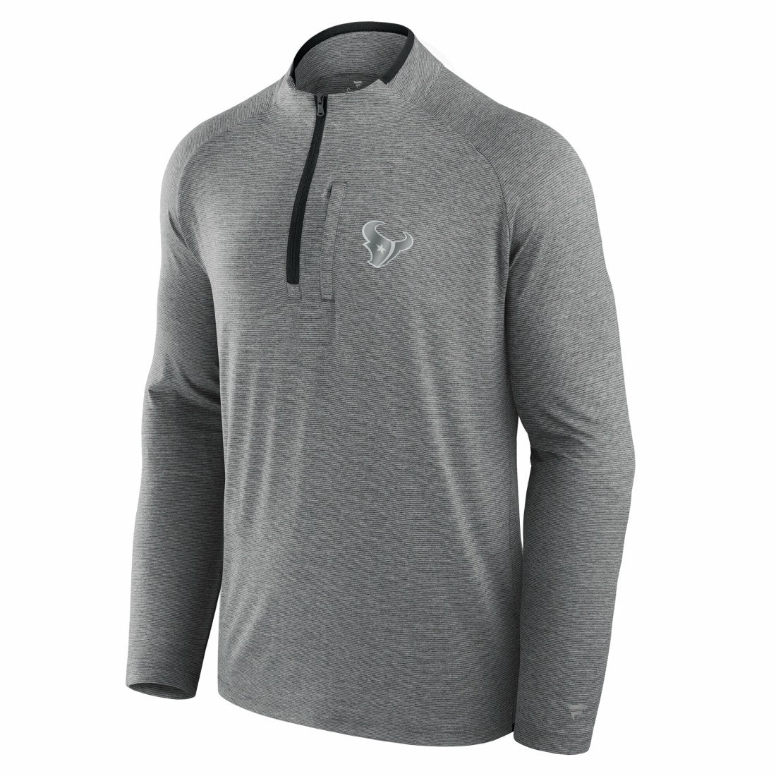Houston Texans Unisex Front Office Performance Primary Quarter-Zip Jacket - Charcoal online