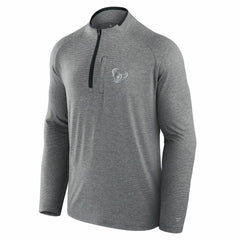 Houston Texans Unisex Front Office Performance Primary Quarter-Zip Jacket - Charcoal online