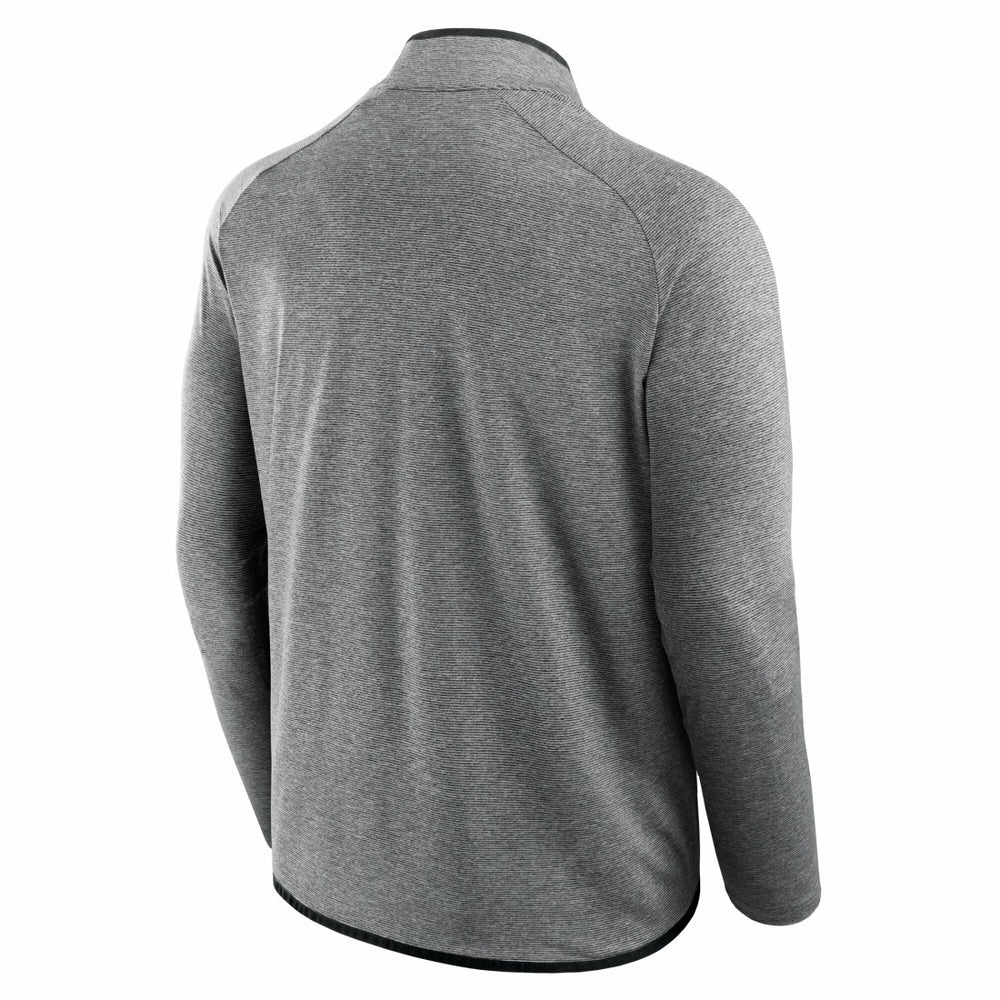 Houston Texans Unisex Front Office Performance Primary Quarter-Zip Jacket - Charcoal online