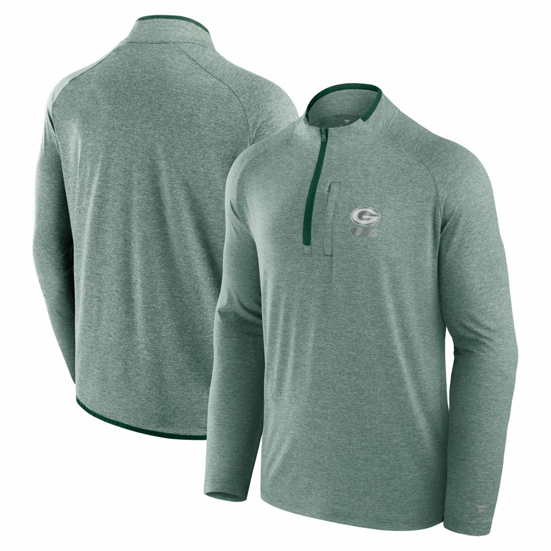 Green Bay Packers Unisex Front Office Performance Primary Quarter-Zip Jacket - Green online