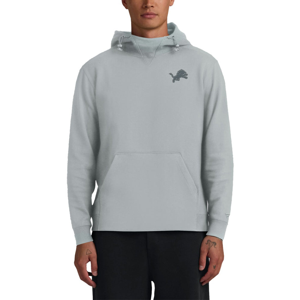 Detroit Lions Unisex Front Office Tonal Tri-Blend Pullover Hoodie - Gray outlet