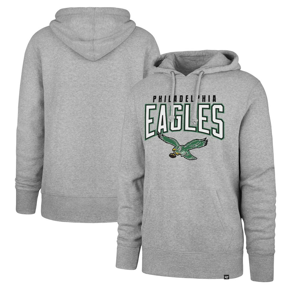 Philadelphia Eagles '47 Headline Pullover Hoodie - Gray discount