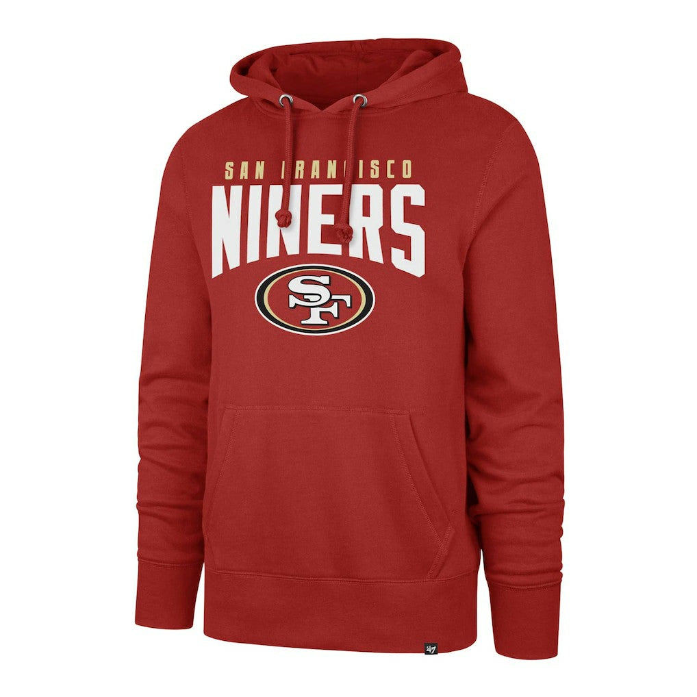San Francisco 49ers '47 Headline Pullover Hoodie - Scarlet outlet