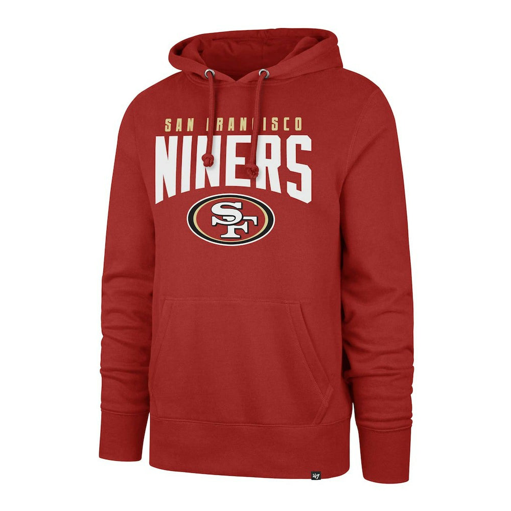 San Francisco 49ers '47 Headline Pullover Hoodie - Scarlet outlet