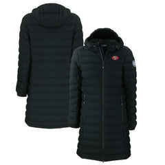 San Francisco 49ers Cutter & Buck Women's Throwback Logo Mission Ridge Repreve Eco Insulated Full-Zip Puffer Jacket - Black online