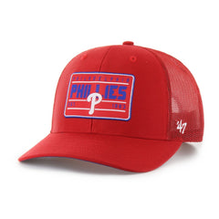 Philadelphia Phillies Hardline Trucker Adjustable Hat - Red | 47 brand