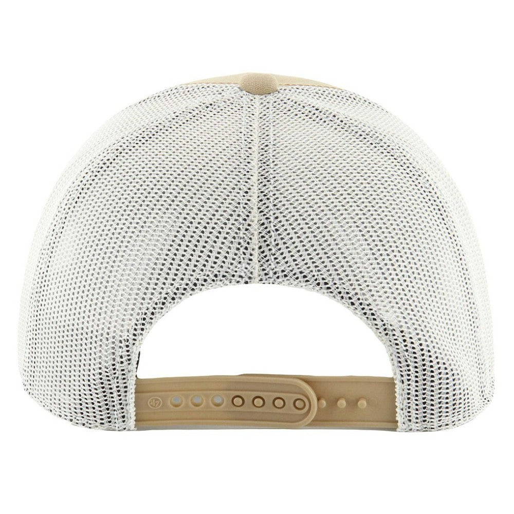 St. Louis Cardinals Ridgewood Trucker Adjustable Hats - Khaki | 47 brand