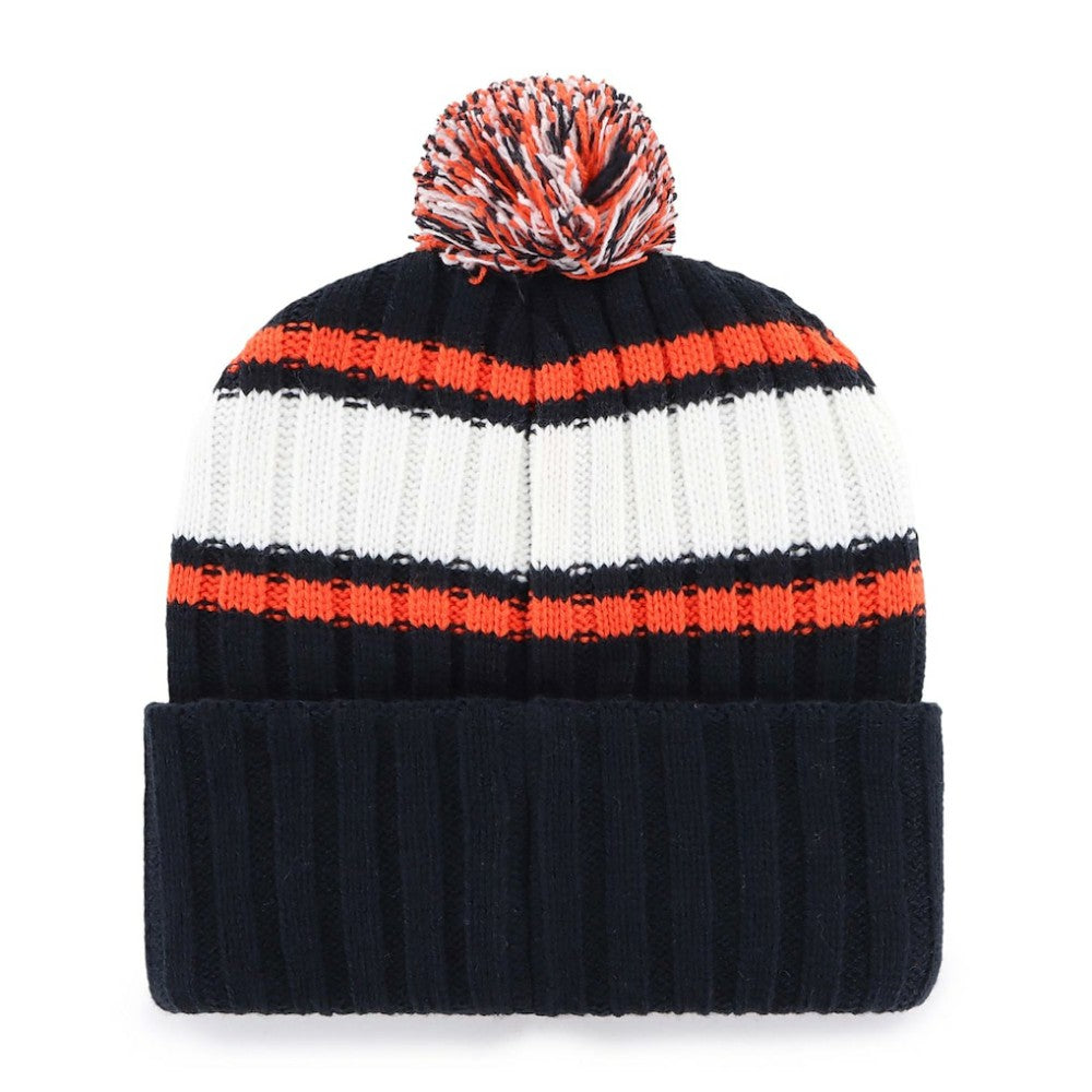 Houston Astros Plateau Cuffed Knit Hat with Pom - Navy | 47 brand