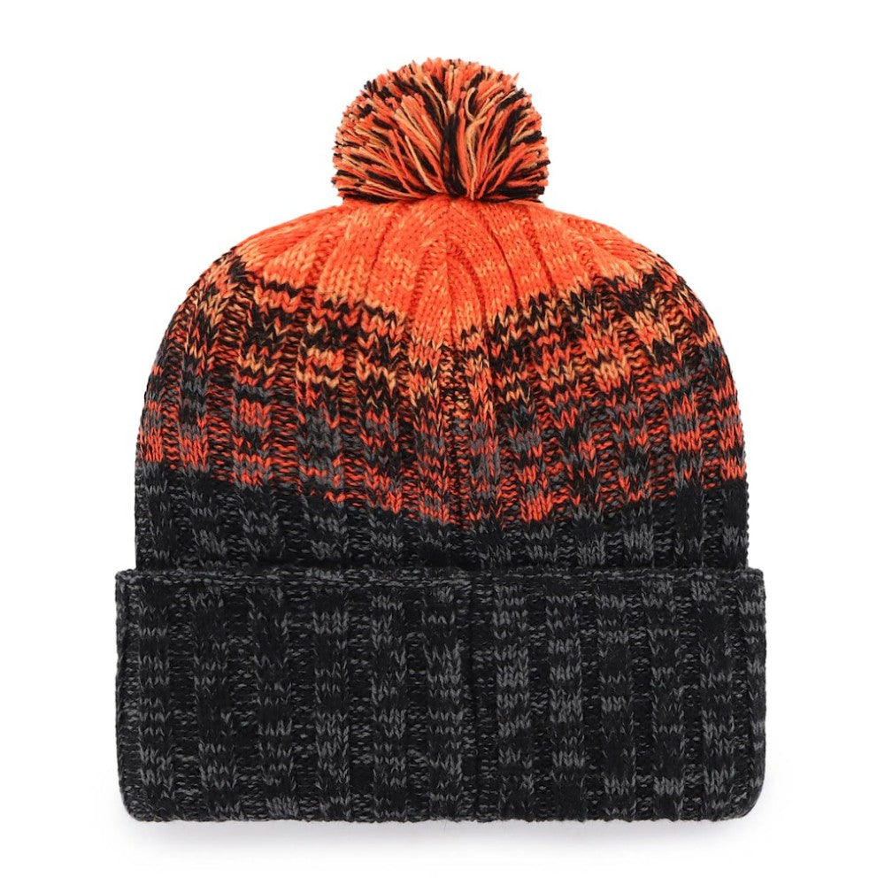San Francisco Giants Cascade Cuffed Knit Hat with Pom - Black | 47 brand