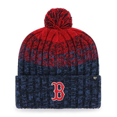 Boston Red Sox Cascade Cuffed Knit Hat with Pom - Navy | 47 brand