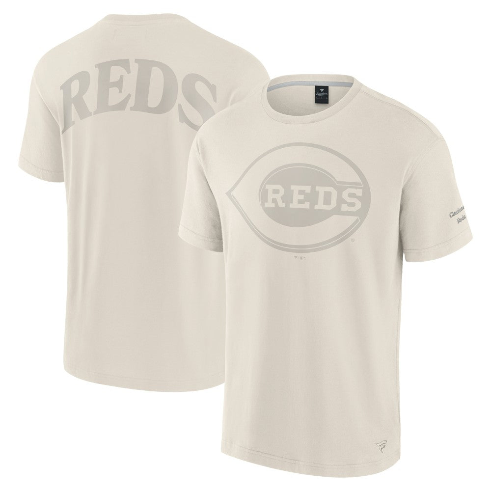 Cincinnati Reds Elements Iconic T-Shirt - Cream