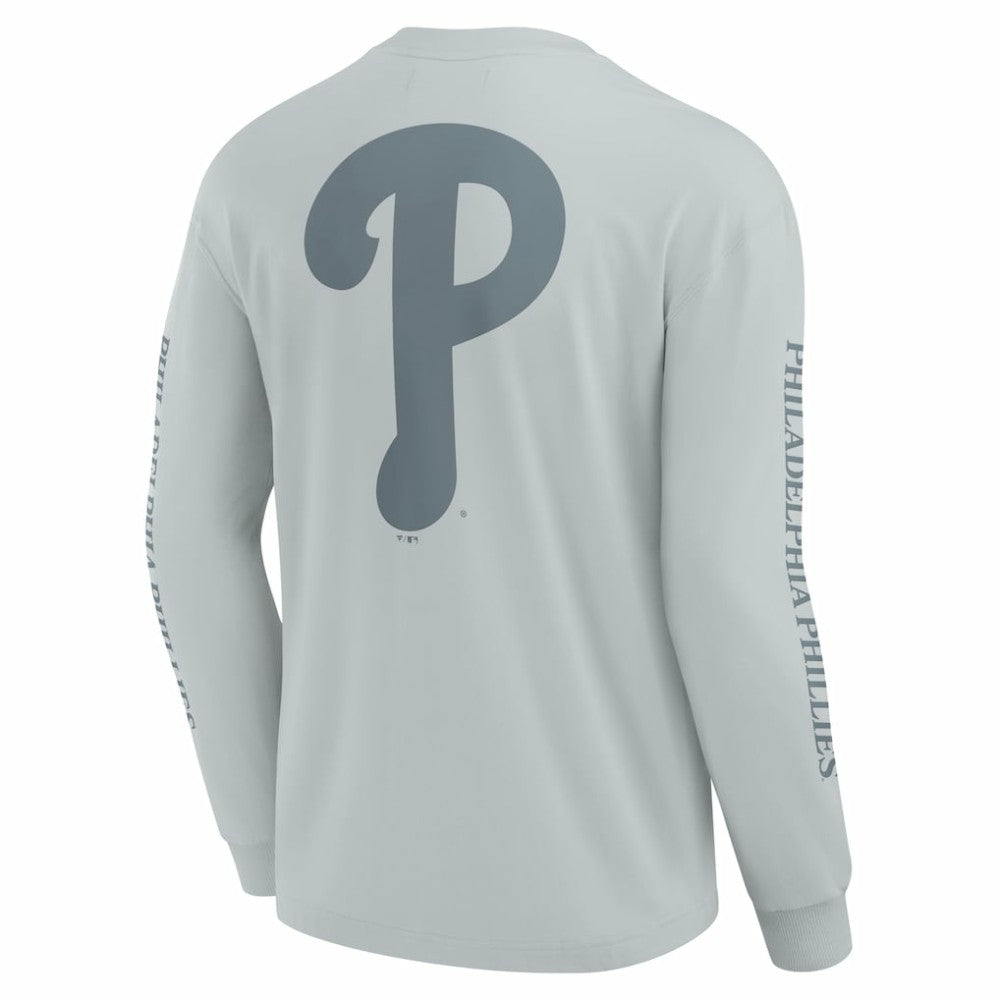 Philadelphia Phillies Elements Strive Long Sleeve T-Shirt - Gray
